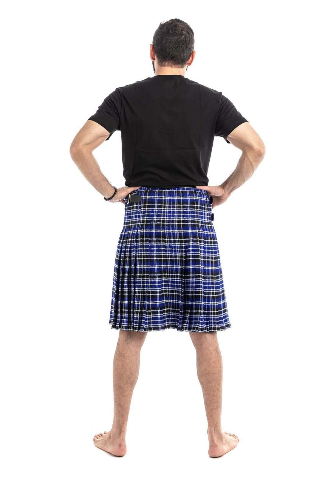 CLARK TARTAN KILT - 9 Yard back