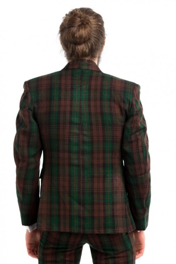 Argyle Tartan Jacket & Trews Back