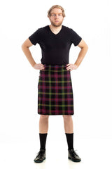 Decent Black Tartan kilt for Sale