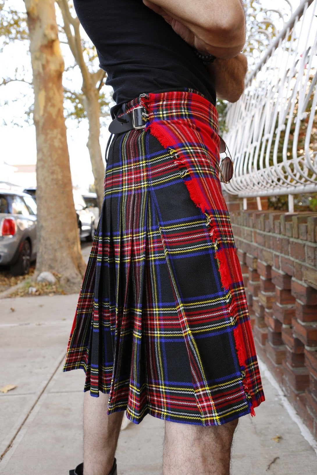 Exogamy Tartan Kilt - Back Side View