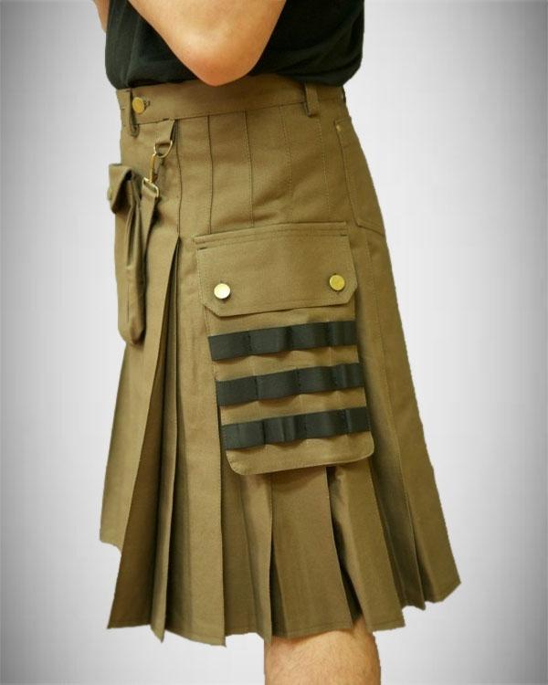 Fashion Utility Kilt - Right side view