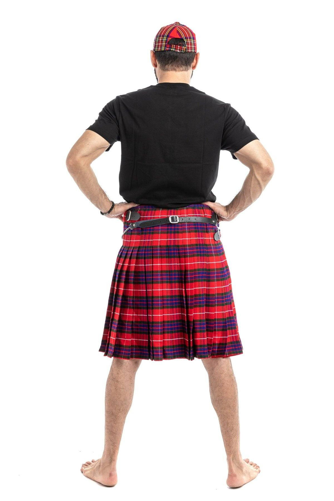 FRASER TARTAN kilt - Back side view