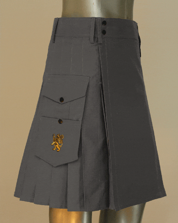 Marvelous Kilt for Stylish Men In Grey 