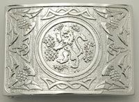 Boucle de ceinture Highland Lion Rampant pour ceinture de kilt