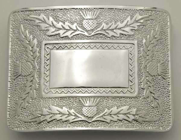 Highland Thistle Buckle For Belt