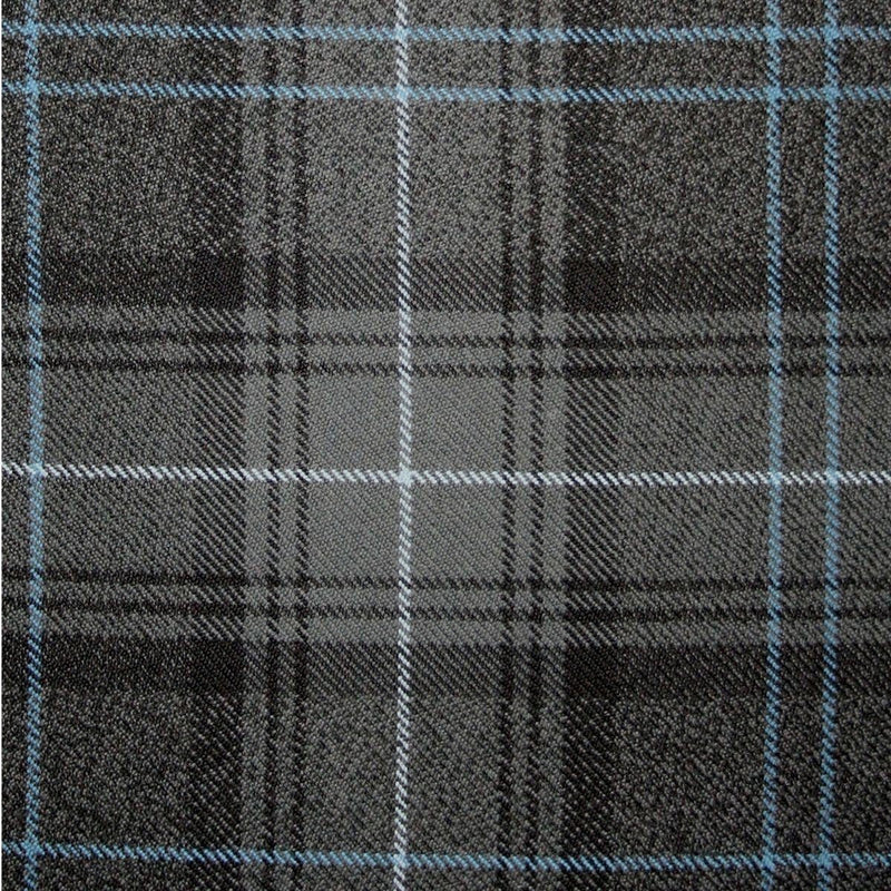 Highland Granite Blue tartan swatch