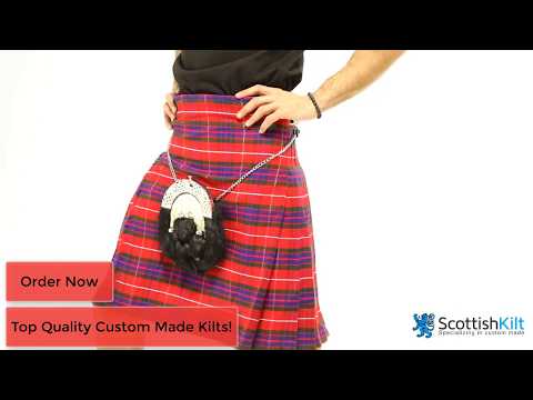 Fraser Tartan Kilt - Video