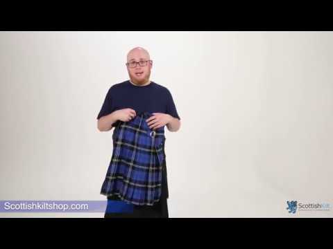 Ramsay Blue Tartan Kilt - Video