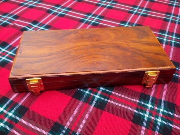 Irish Finger Flute Rosewood box