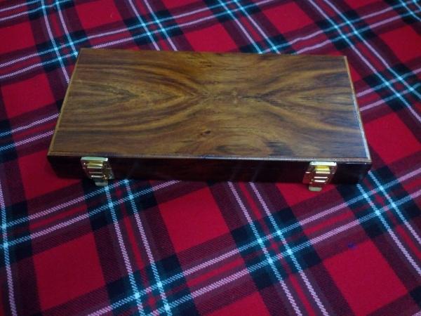 Irish Music Flute with wood box