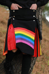 LGBT Gay Pride Kilt-closeup