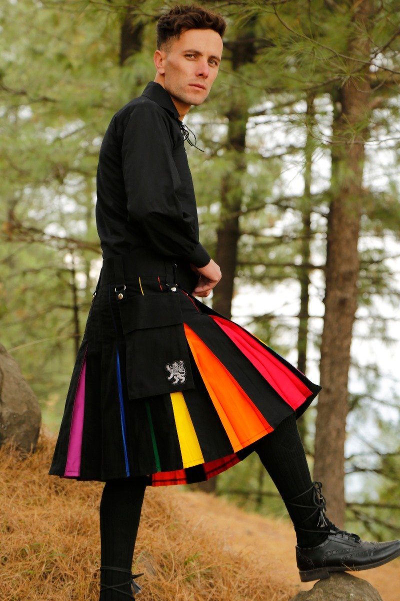 LGBT Gay Pride Kilt-right-3