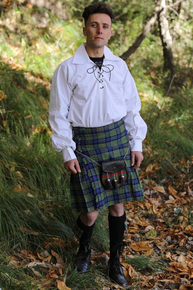 maclaren modern tartan kilt