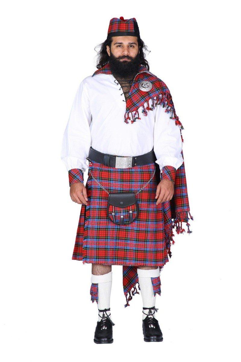 Macpherson Tartan kilt outfit