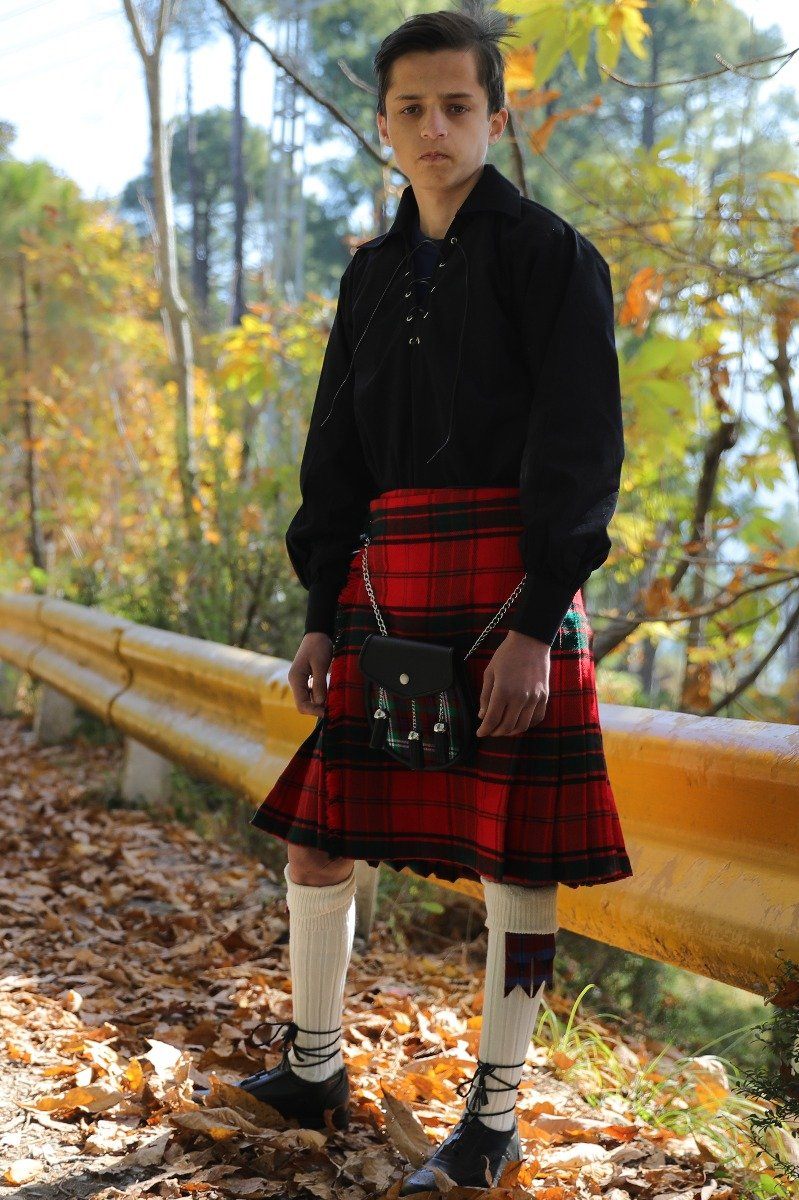 Mens Maxwell tartan kilt