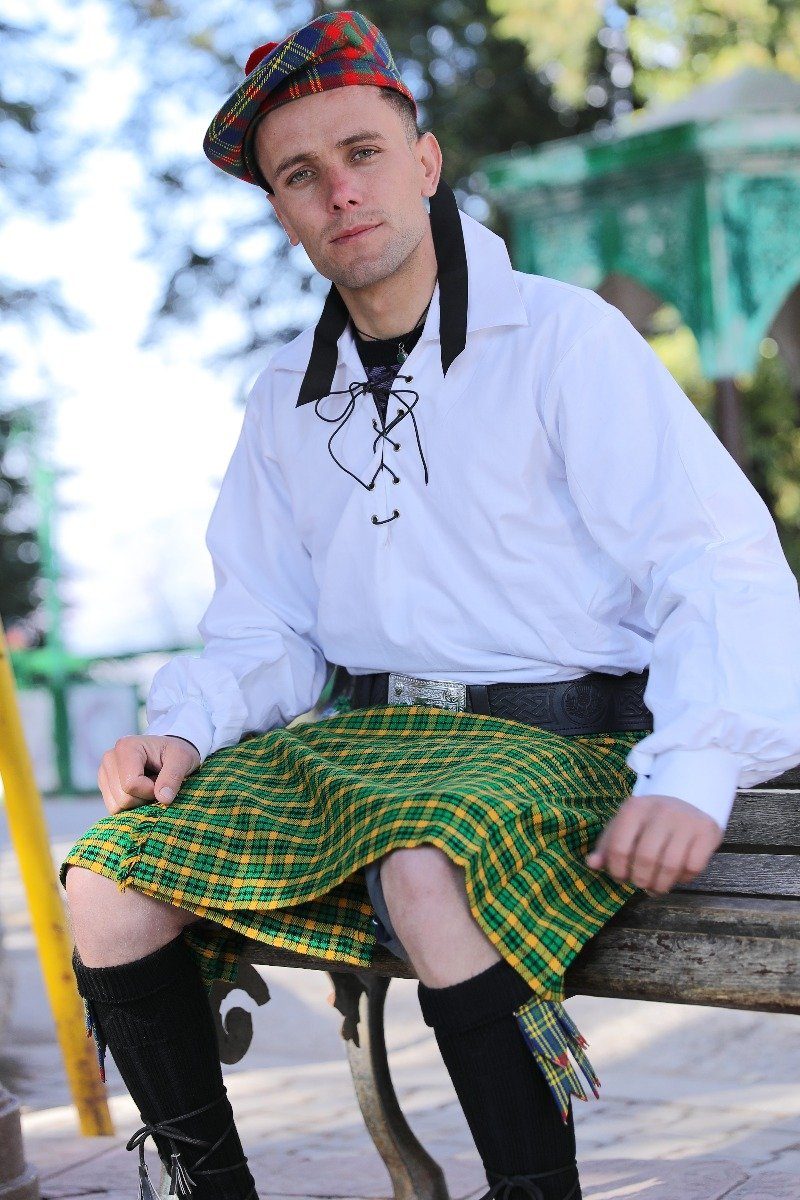 Mcduck Modern Tartan Fabric kilt