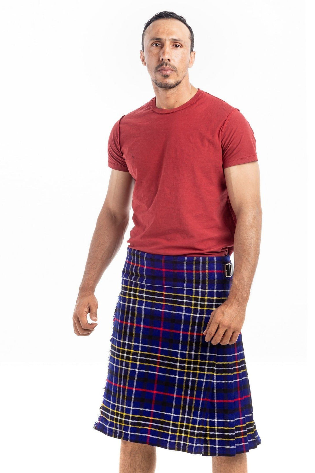 BUY MODERN BLUE TARTAN KILT