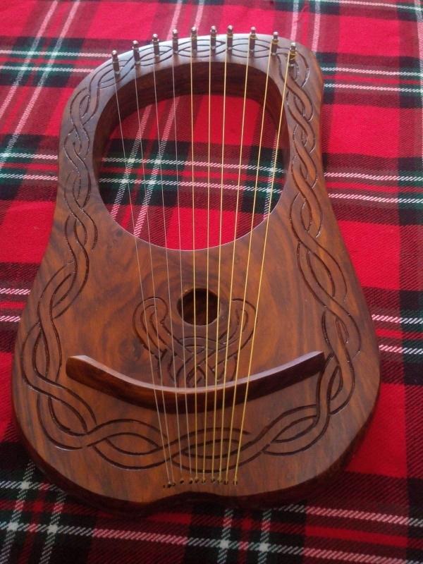 New Lyra Harp Rosewood With Metal String zoom