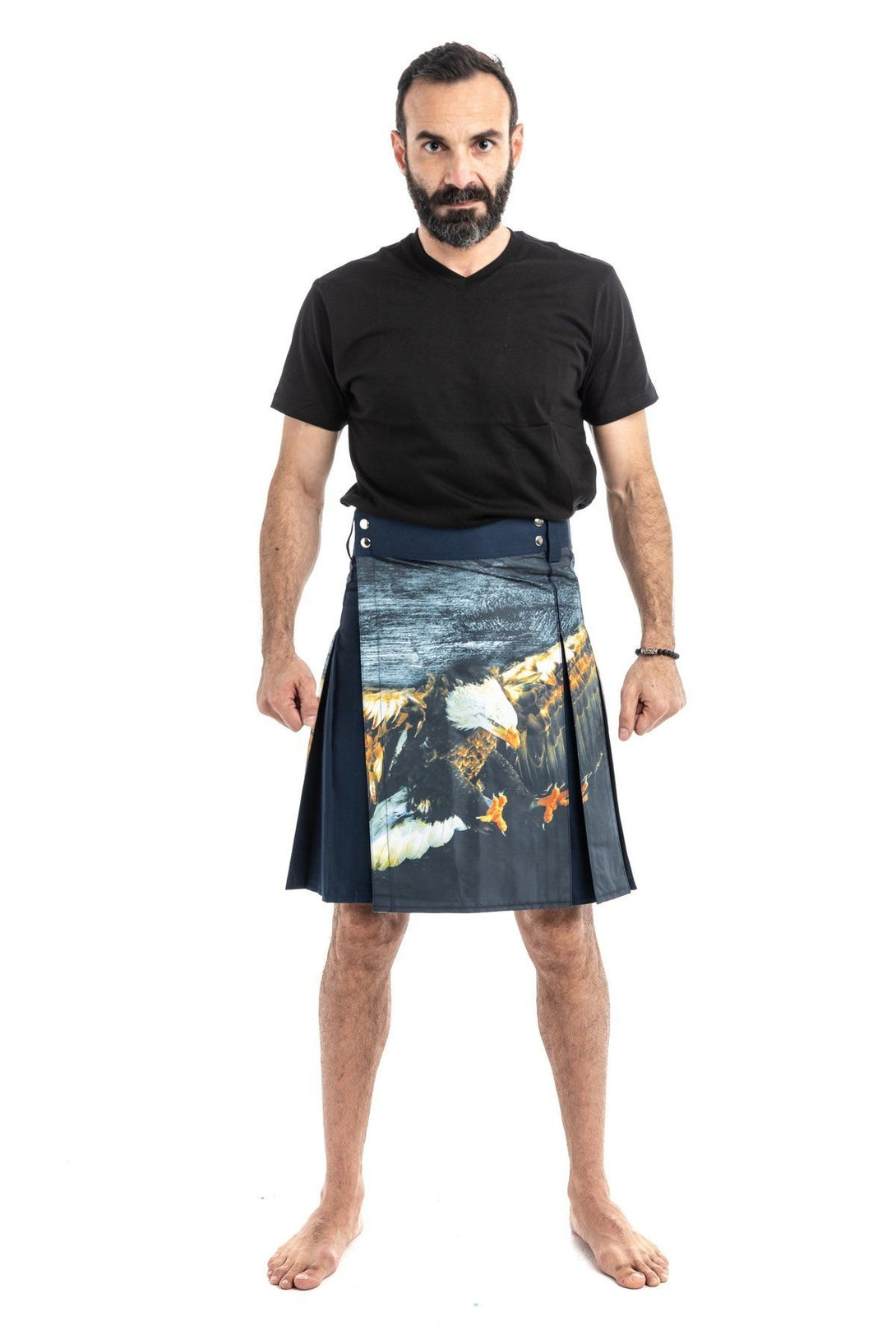 Printed Kilt for Fashionable Men