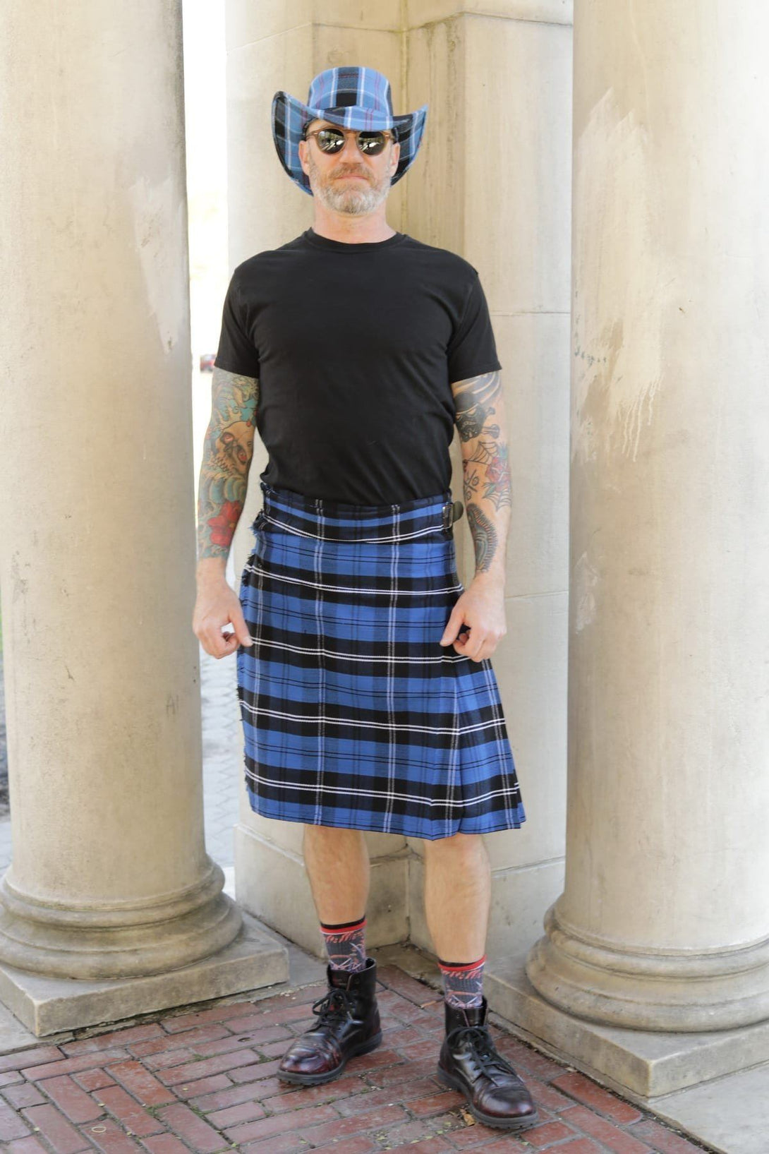 clan ramsay Tartan kilt