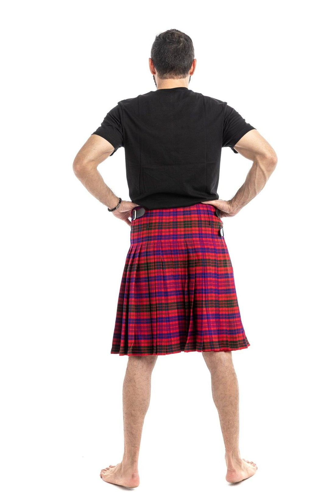 ROSS TARTAN KILT - Back side view