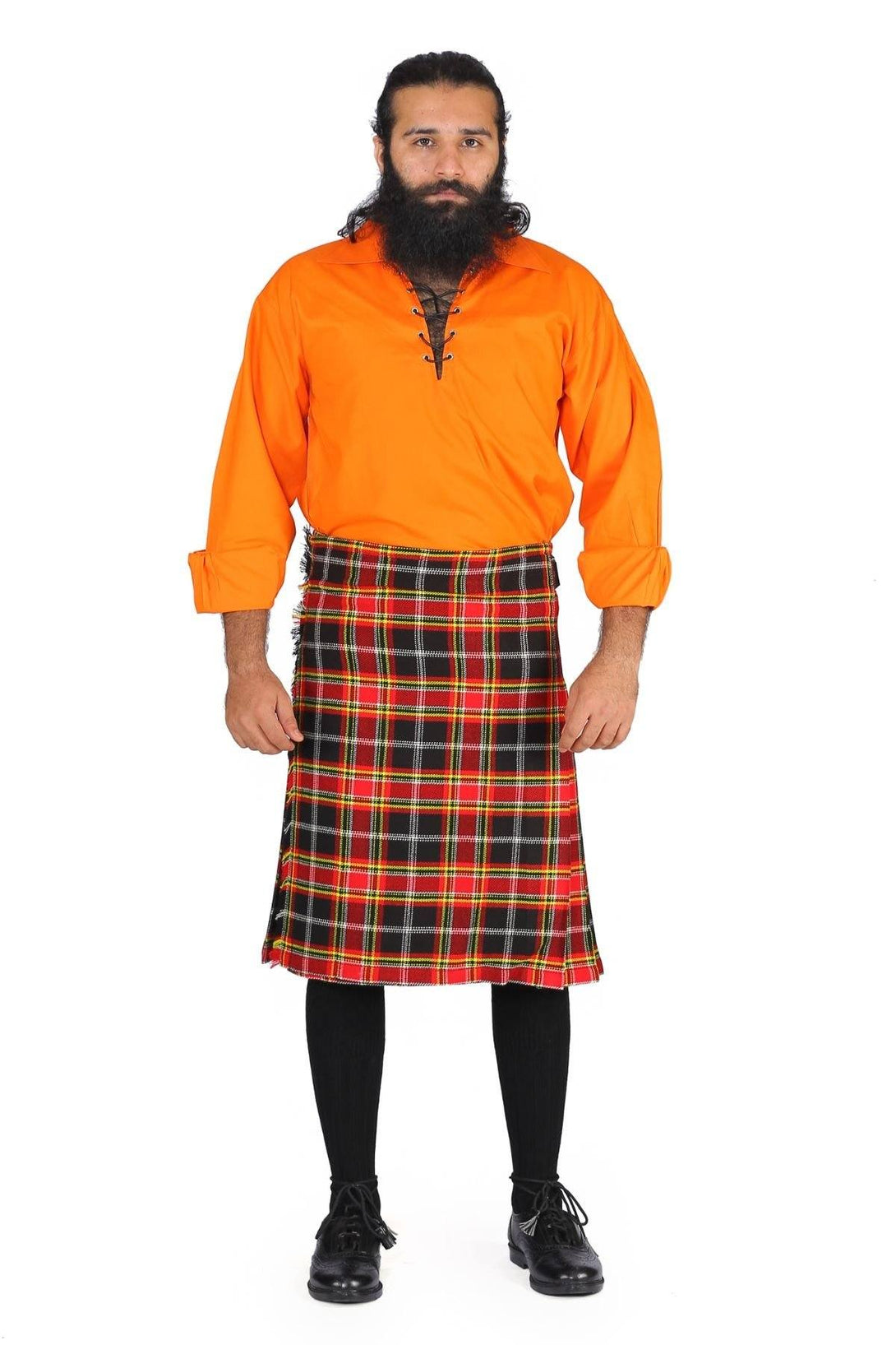 Sens Tartan Kilt-front