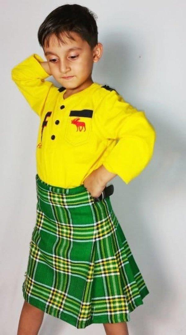 Irish Tartan Baby Kilt