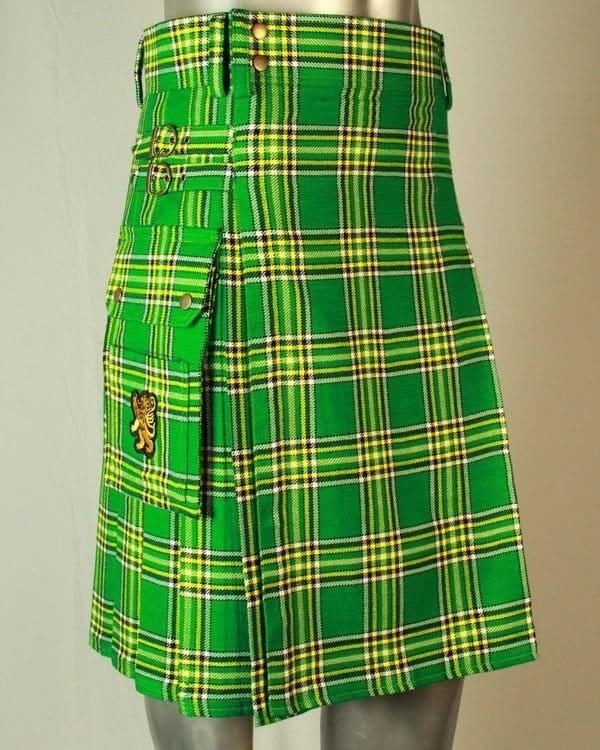 IRISH TARTAN CONTEMPORARY KILT