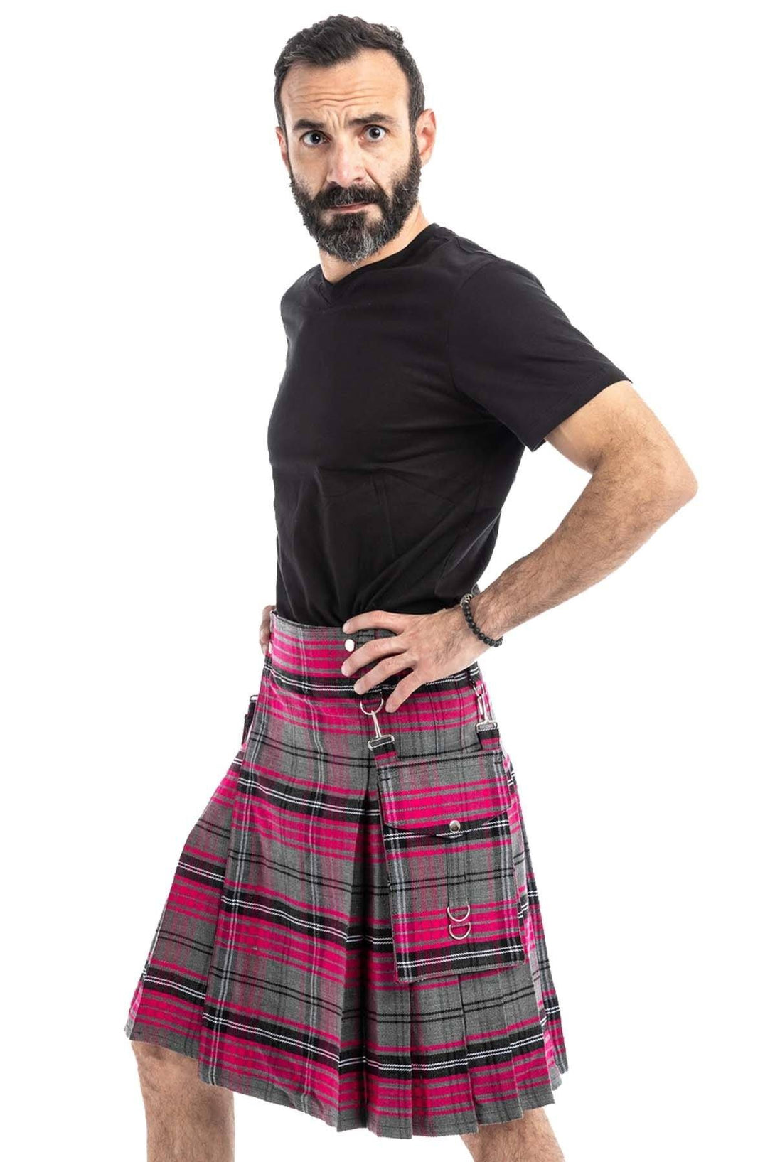 Buy Tartan Kilt with Detachable Pockets 