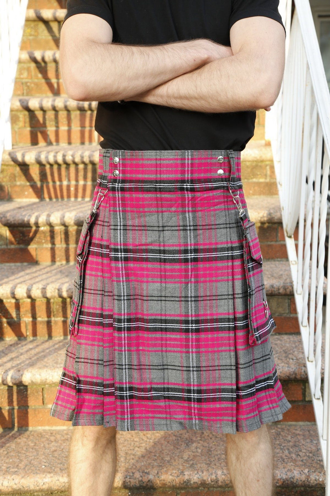 Tartan Kilt with Detachable Pockets FOR SALE