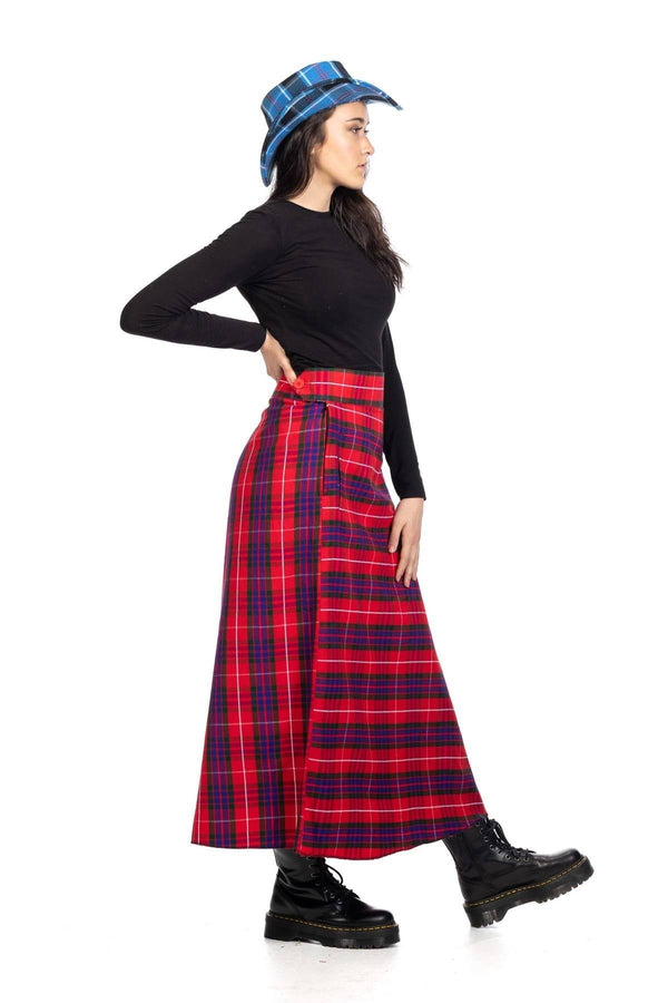 Maxi Tartan Skirt