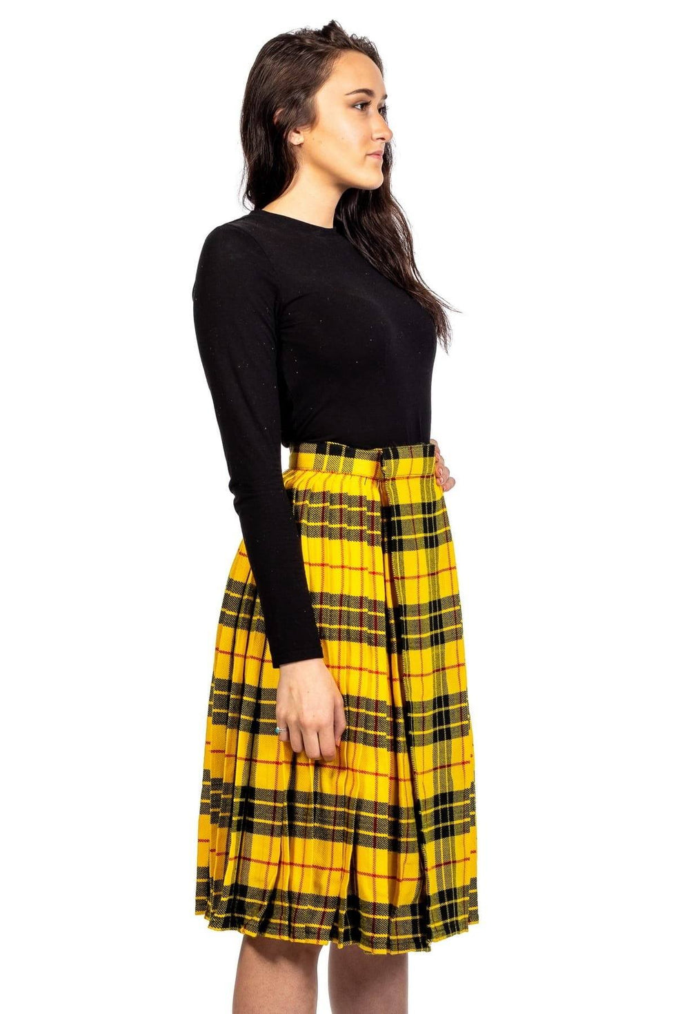 DarlingCollectionCo - Jupe à carreaux vintage tartan rouge vert femme DarlingCollectionCo - Jupe à carreaux vintage tartan rouge vert femme