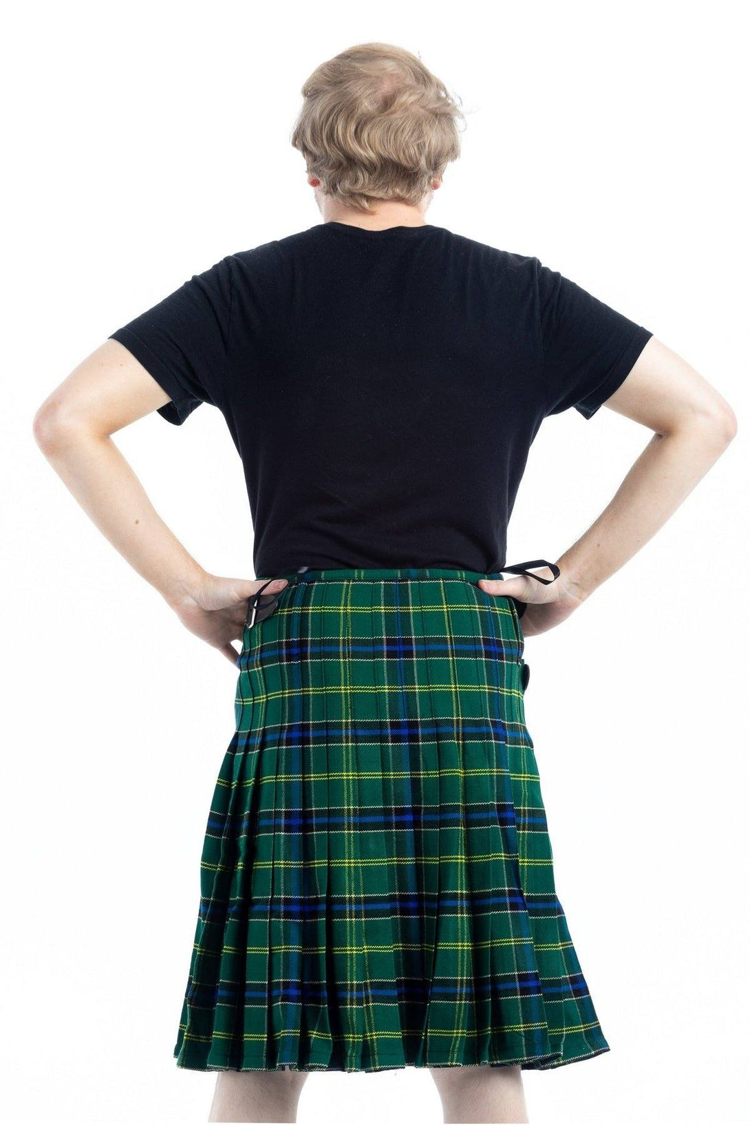 US Army Tartan Kilt - Back side view