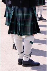 Vegan Kilt - back drape view