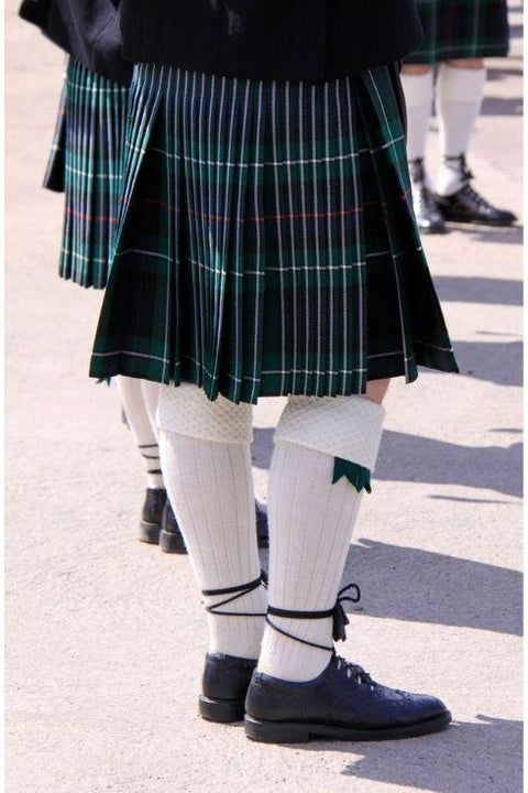 Vegan Kilt - back drape view