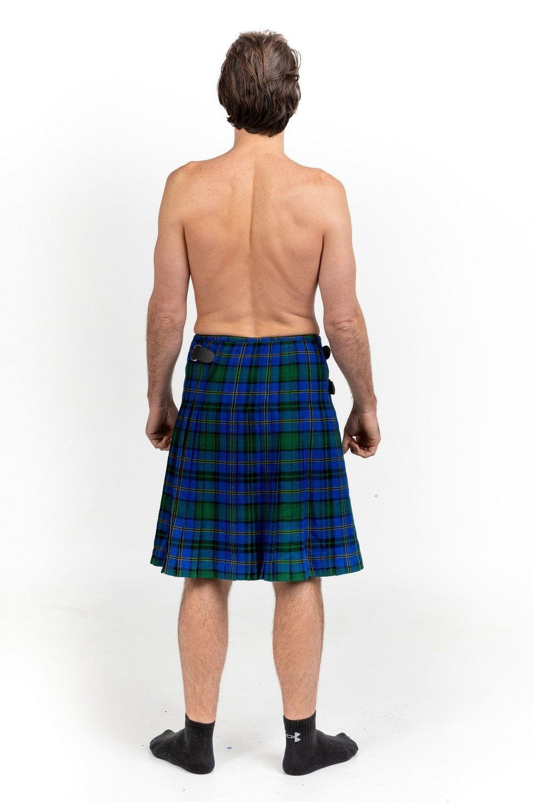 Weir Tartan Kilt - Back side view