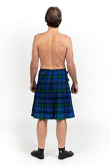 Weir Tartan Kilt - Back side view